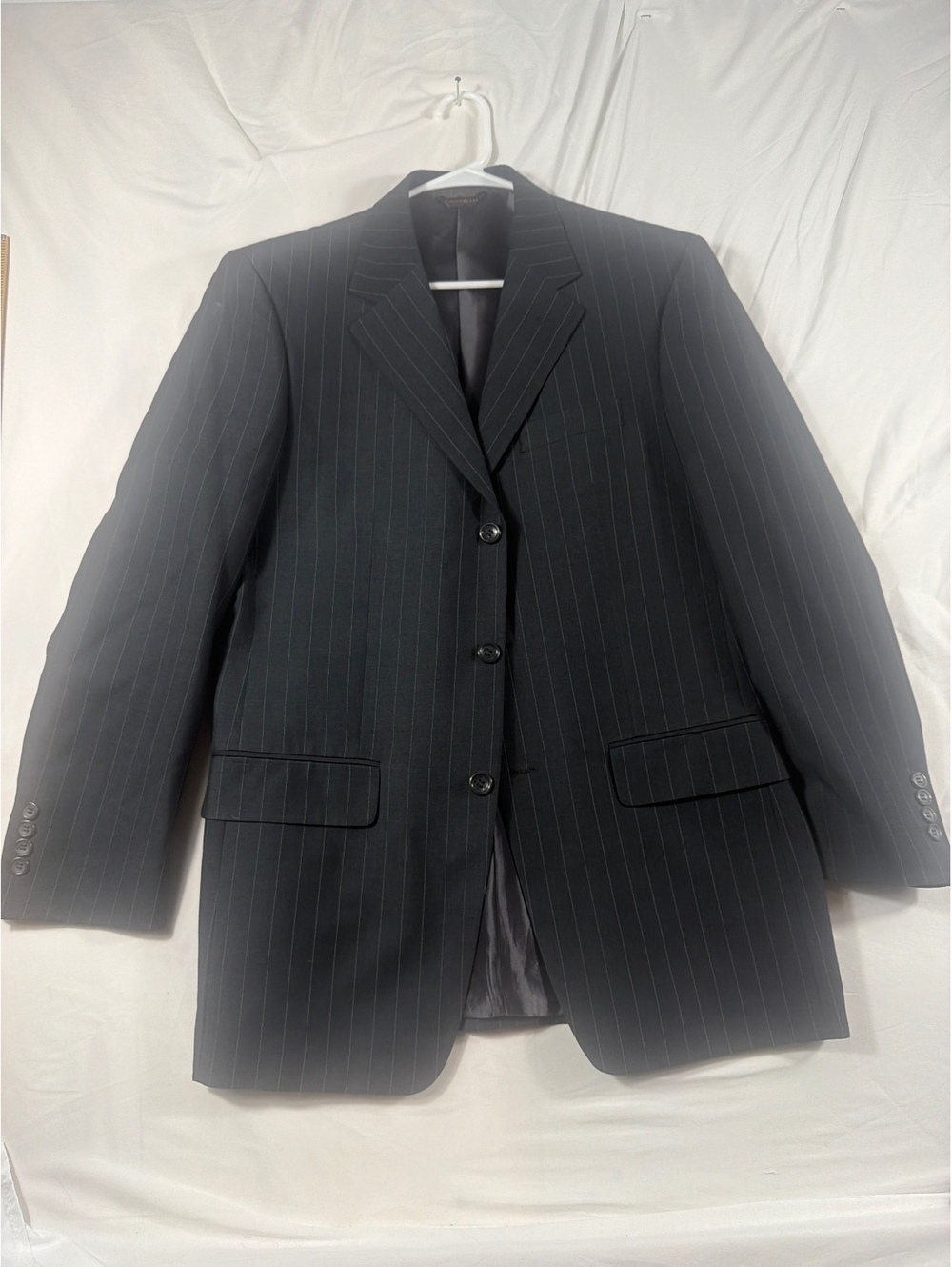 Caravelli Superior 150's Pinstripe Men's Blazer Jacket Hand Tailored